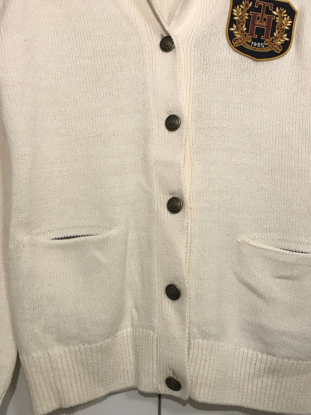 Tommy Hilfiger Button Front Cardigan - Picture 3 of 12